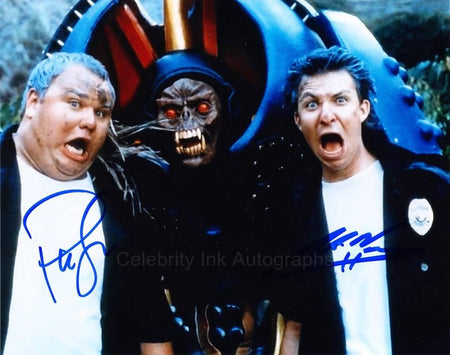 PAUL SCHRIER &amp; JASON NARVY as Bulk and Skull - Power Rangers