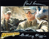 PAUL FREEMAN and ANTHONY HIGGINS as Dr. Rene Belloq and Gobler - Raiders Of The Lost Ark