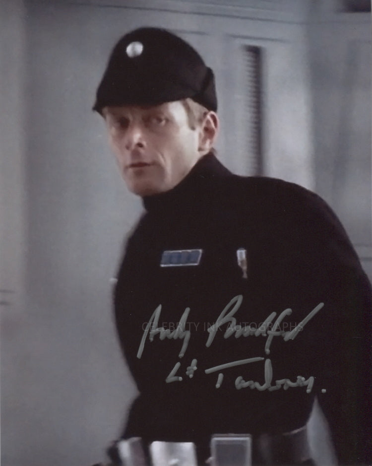 ANDY BRADFORD as Lt. Tanbris - Star Wars: A New Hope