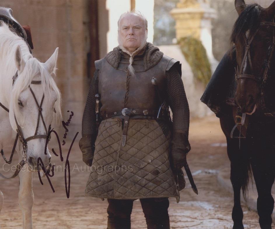 RON DONACHIE as Ser Rodrik Cassel - Game Of Thrones