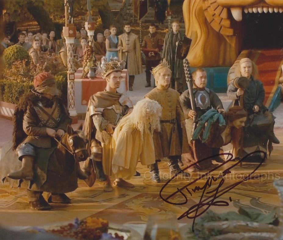 RAYMOND GRIFFITHS as the King Joffrey Dwarf - Game Of Thrones
