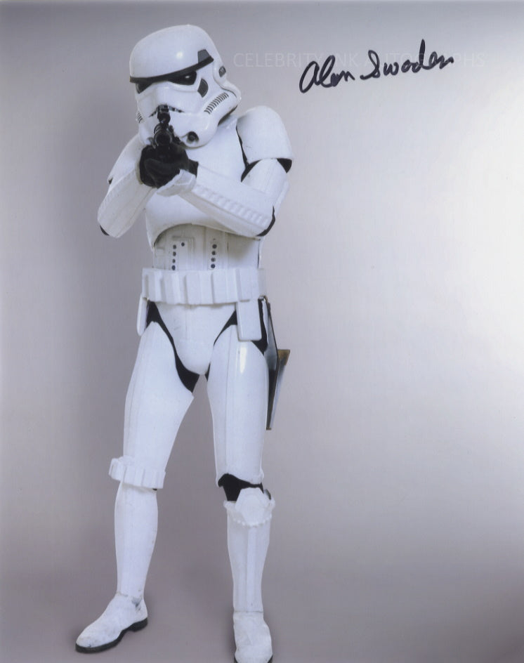 ALAN SWADEN as a Stormtrooper - Star Wars: ESB