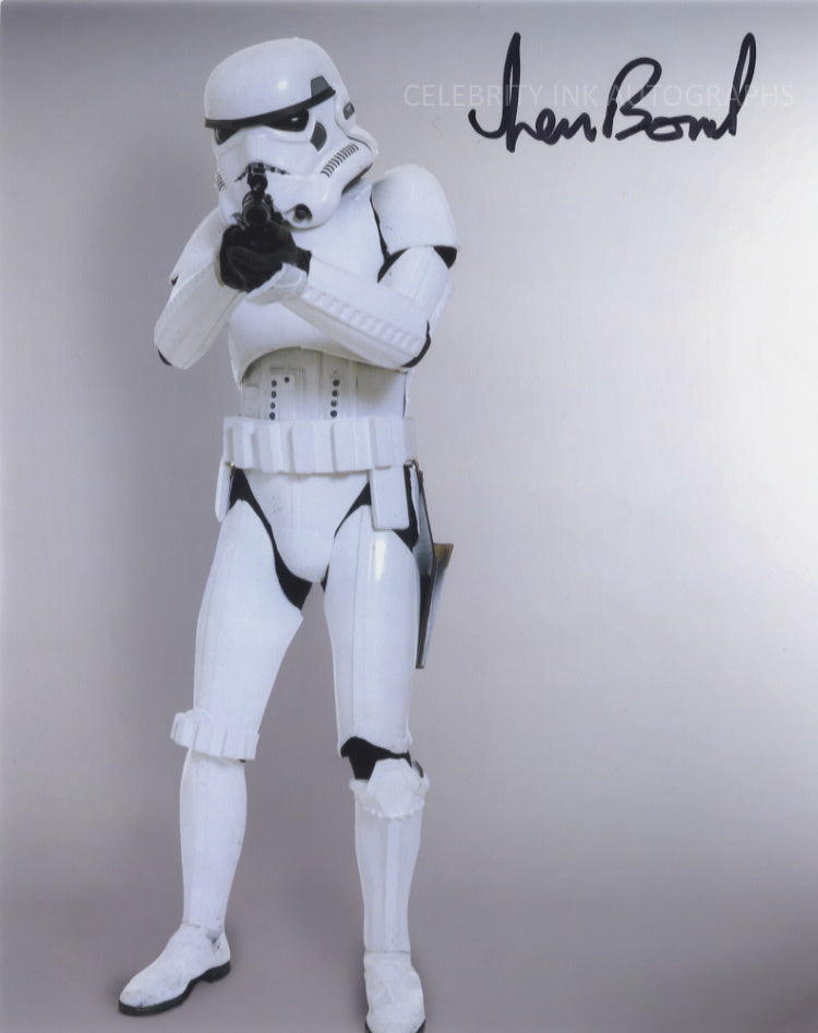 LEN BOND as a  Stormtrooper - Star Wars