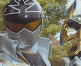 CAMERON JEBO as Orion the Silver Super Megaforce Ranger - Mighty Morphin Power Rangers