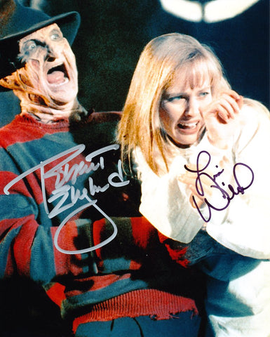 ROBERT ENGLUND and LISA WILCOX as Freddy Krueger and Alice Johnson - Nightmare On Elm Street 4