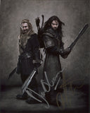 AIDAN TURNER and DEAN O'GORMAN - The Hobbit Dual Signed