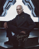 MICHAEL HOGAN as Colonel Saul Tigh - Battlestar Galactica
