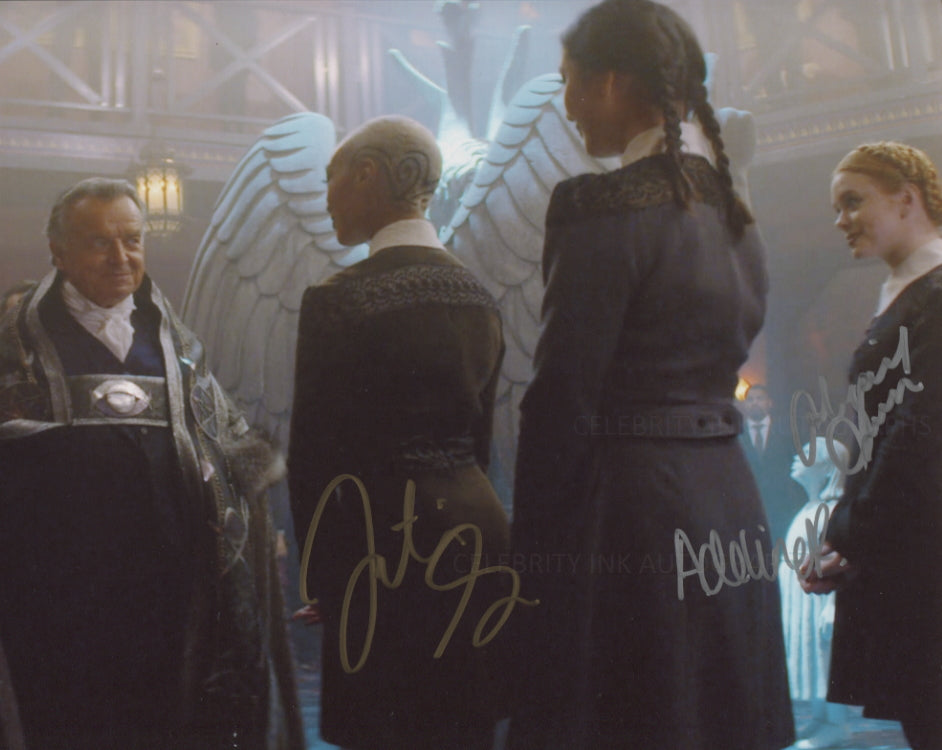 WEIRD SISTERS Triple Signed Photo - The Chilling Adventures Of Sabrina