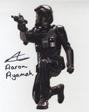 AARON AYAMAH as a TIE Pilot - Star Wars: The Force Awakens