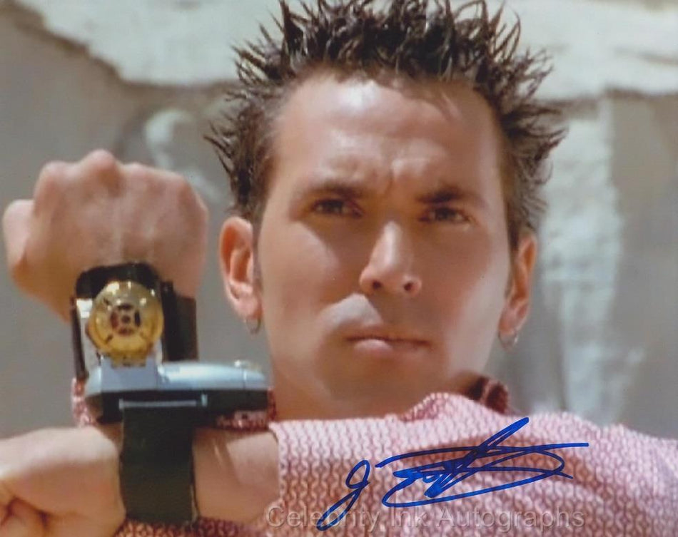 JASON DAVID FRANK as Tommy Oliver - The Green Ranger - Mighty Morphin Power Rangers