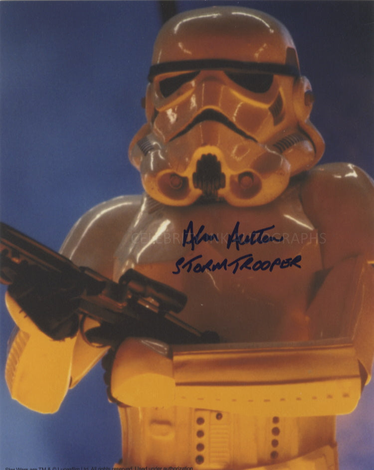 ALAN AUSTEN as a Stormtrooper - Star Wars