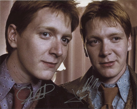 JAMES and OLIVER PHELPS as Fred and George Weasly - Harry Potter