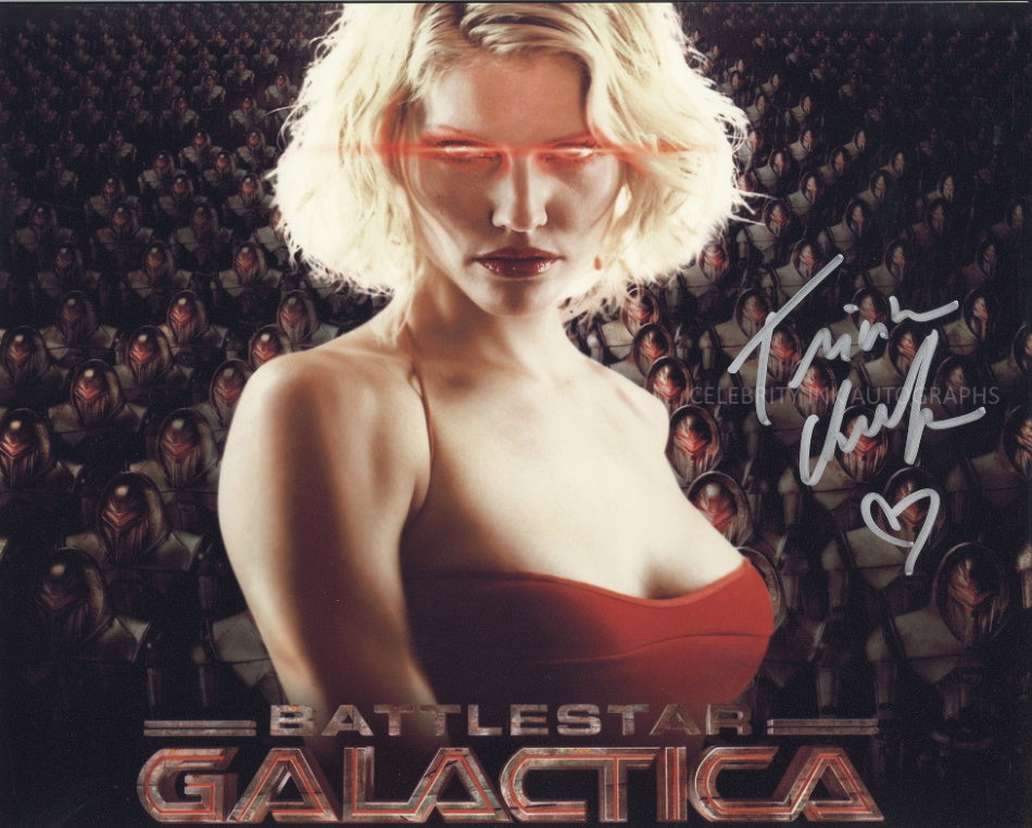 TRICIA HELFER as Number 6 - Battlestar Galactica