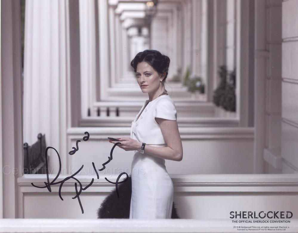 LARA PULVER as Irene Adler - Sherlock