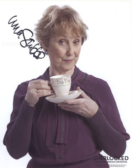 UNA STUBBS as Mrs. Hudson - Sherlock