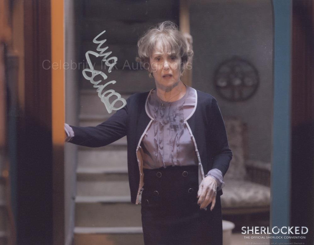 UNA STUBBS as Mrs. Hudson - Sherlock