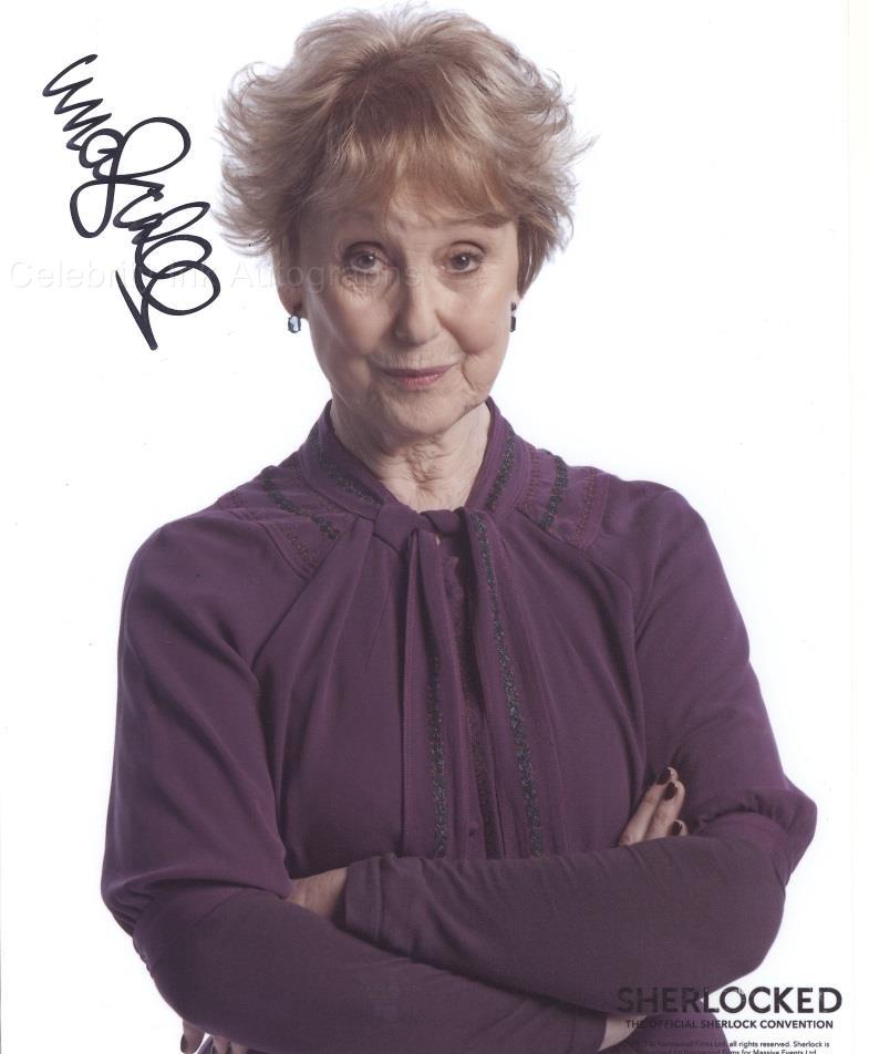 UNA STUBBS as Mrs. Hudson - Sherlock