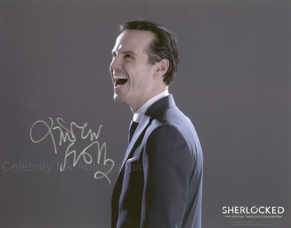 ANDREW SCOTT as Jim Moriarty - Sherlock