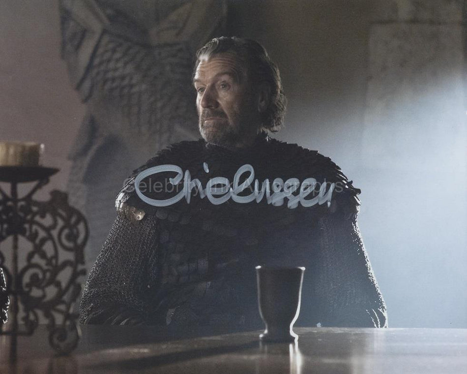 CLIVE RUSSELL as Brynden &quot;Blackfish&quot; Tully  - Game Of Thrones