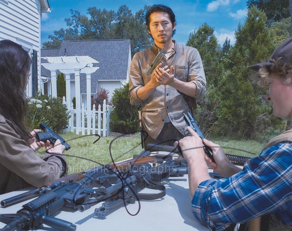 STEVEN YEUN as Glenn Rhee - The Walking Dead