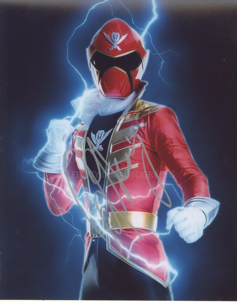 ANDREW GRAY as Troy Burrows / Red Megaforce Ranger - Power Rangers