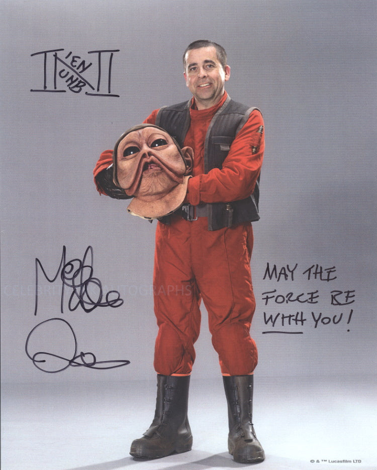 MIKE QUINN as Nien Nunb - Star Wars: The Force Awakens