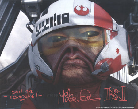 MIKE QUINN as Nien Nunb - Star Wars: The Force Awakens