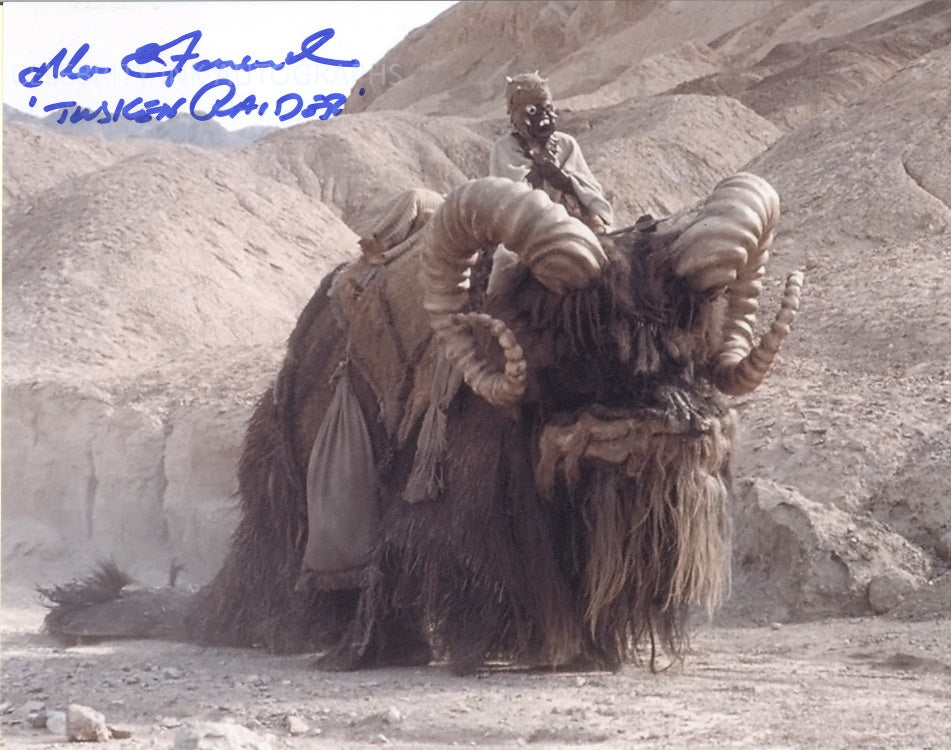 ALAN FERNANDES as a Tusken Raider - Star Wars: A New Hope