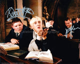 JAMIE WAYLETT and JOSH HERDMAN as Vincent Crabbe and Gregory Goyle - Harry Potter