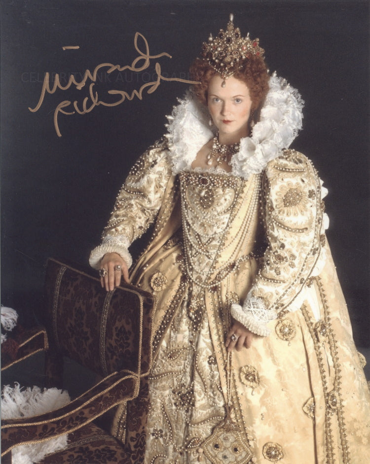 MIRANDA RICHARDSON as Queen Elizabeth I- Black Adder II