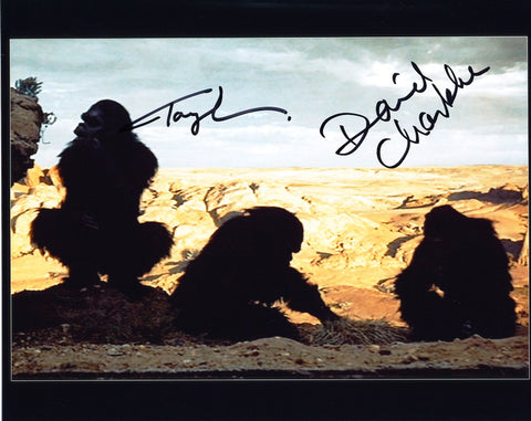 TONY JACKSON and DAVID CHARKHAM as Apes - 2001: A Space Odyssey