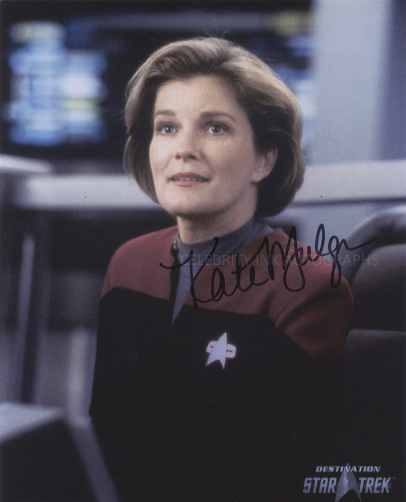 KATE MULGREW as Capt. Janeway - Star Trek: Voyager – Celebrity Ink ...