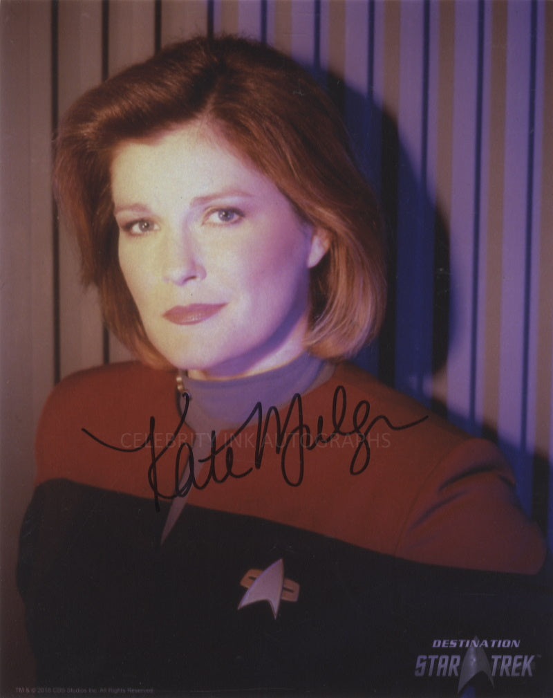 KATE MULGREW as Capt. Janeway - Star Trek: Voyager – Celebrity Ink ...