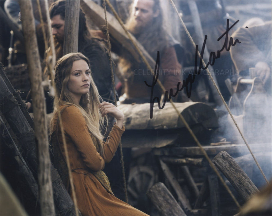 LUCY MARTIN as Ingird - Vikings
