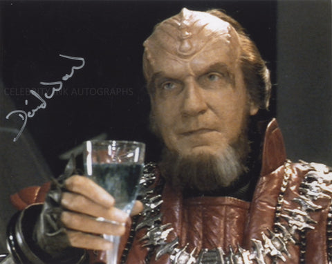 DAVID WARNER as Chancellor Gorkon - Star Trek VI