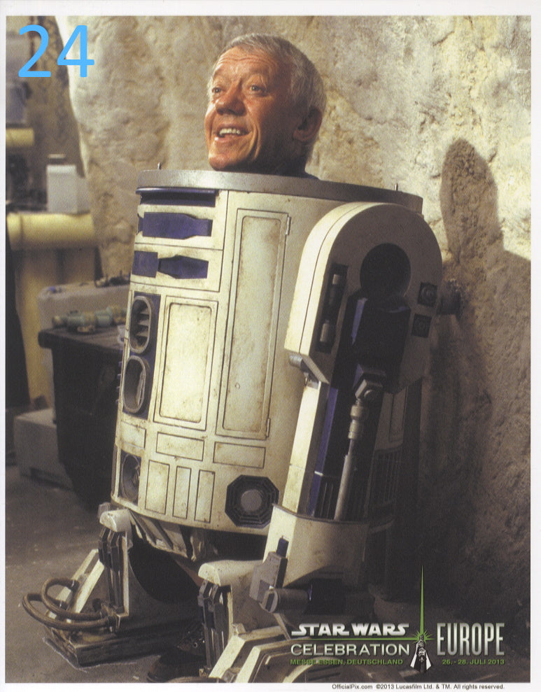 24 - R2-D2 Kenny Baker Celebration Blank 8"x10" Photo