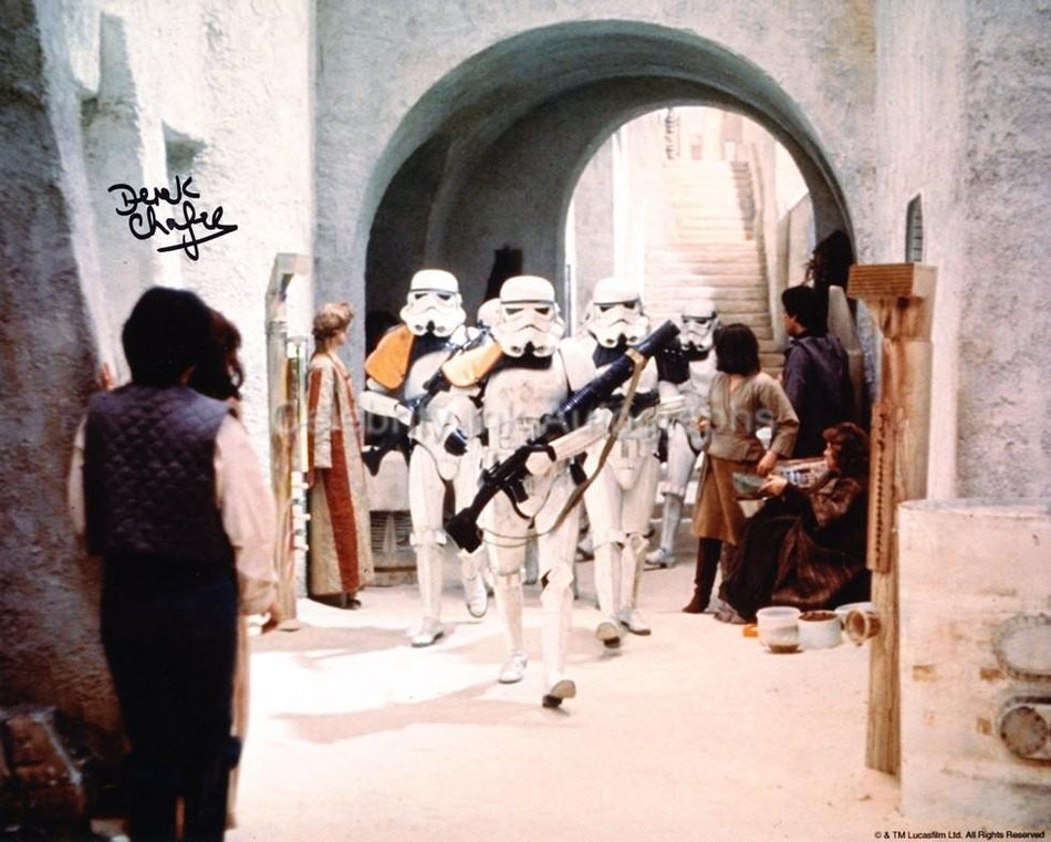 DEREK CHAFER as a  Sandtrooper - Star Wars: Episode IV - A New Hope
