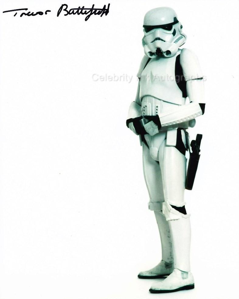 TREVOR BUTTERFIELD as a Stormtrooper - Star Wars: Episode VI - Return Of The Jedi