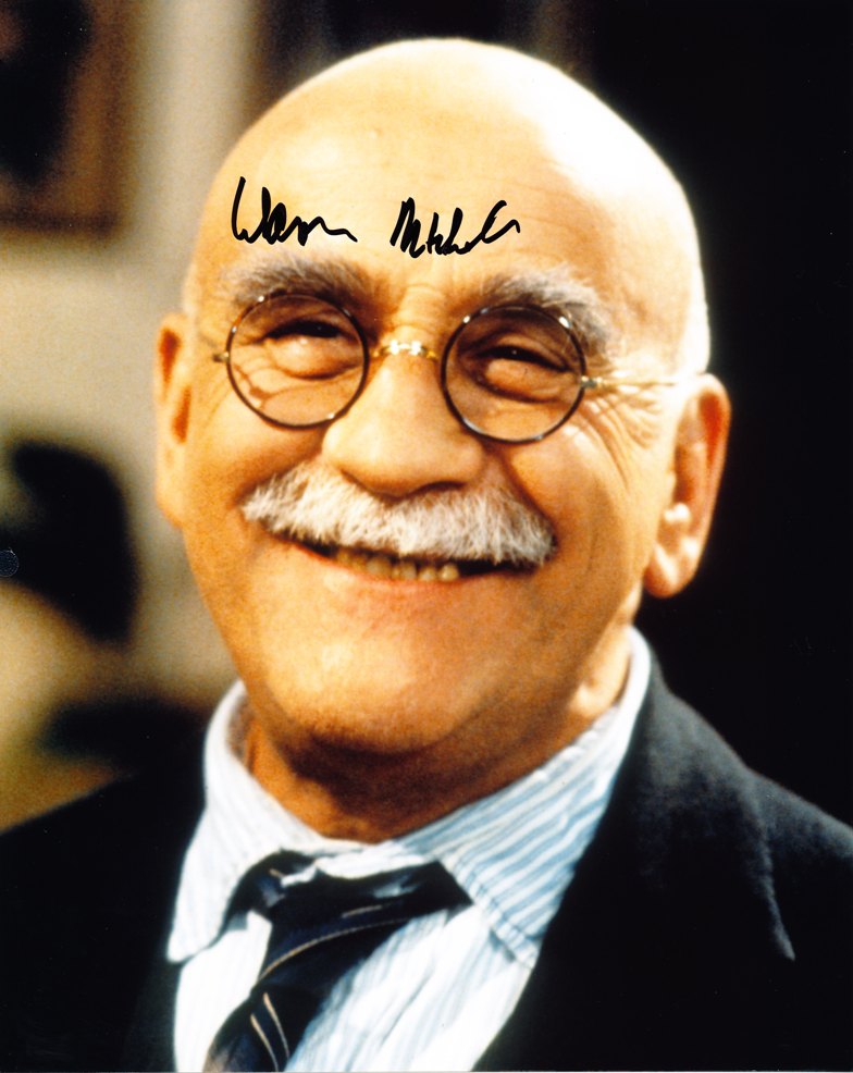 WARREN MITCHELL as Alf Garnett - Till Death Us Do Part – Celebrity Ink ...