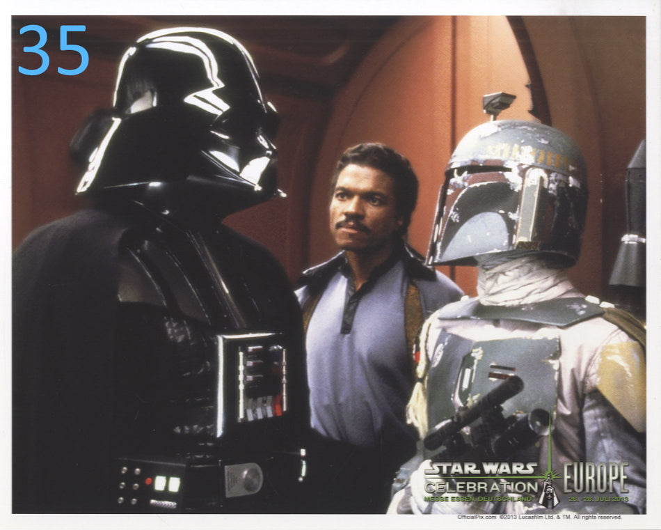 35 - Vader, Lando & Boba Fett Celebration Blank 8"x10" Photo