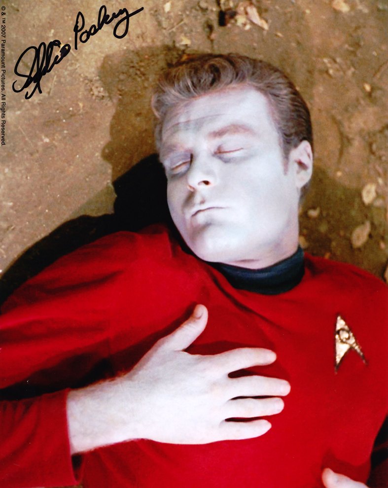 EDDIE PASKEY as Lt. Leslie - Star Trek Classic Series