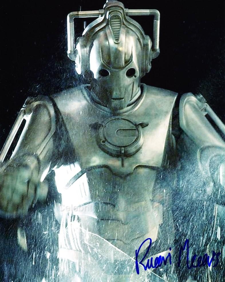 RUARI MEARS as a Cyberman - Doctor Who