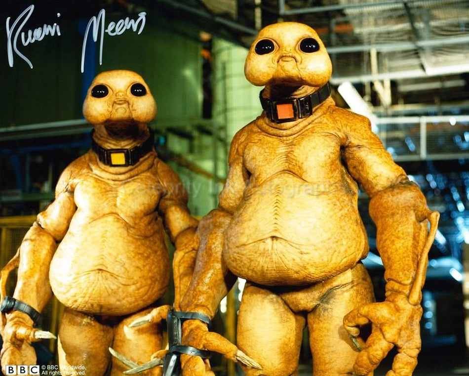 RUARI MEARS as a Slitheen - Doctor Who