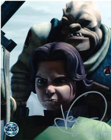 DANIEL LOGAN as Boba Fett - Star Wars:  The Clone Wars Cartoon