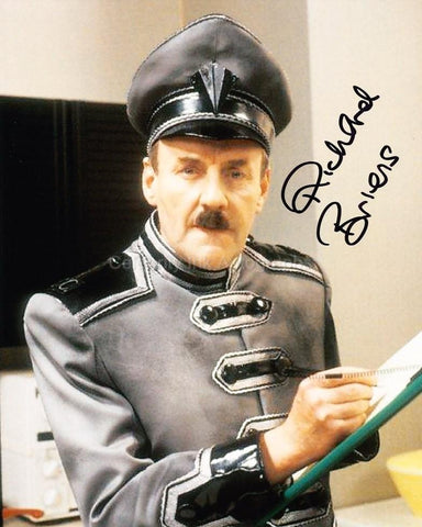 RICHARD BRIERS as The Chief Caretaker - Doctor Who