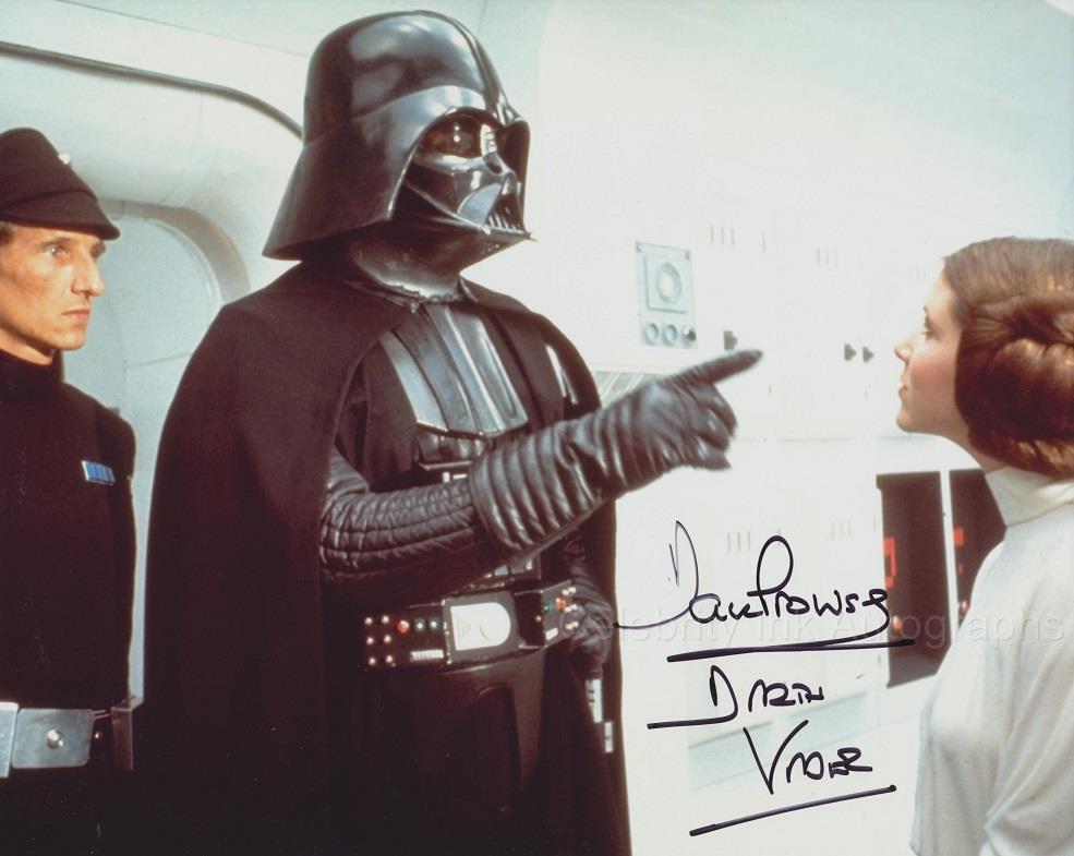 DAVE PROWSE as Darth Vader - Star Wars