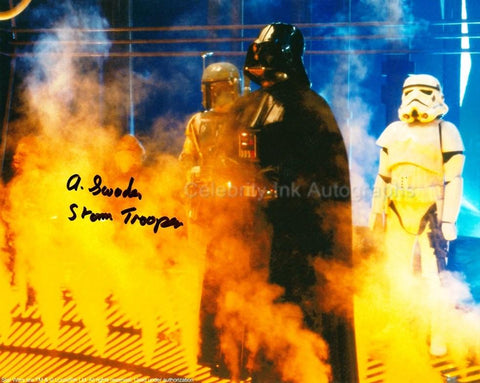 ALAN SWADEN as a Stormtrooper - Star Wars: Episode V - The Empire Strikes Back