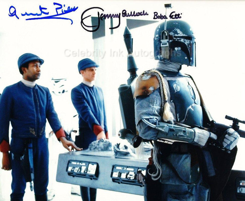 JEREMY BULLOCH and QUENTIN PIERRE as Boba Fett and Sgt. Edian - Star Wars: Episode V - The Empire Strikes Back