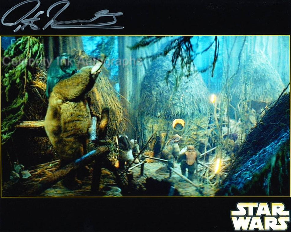 PETER BURROUGHS as an Ewok - Star Wars: Episode VI - The Return Of The Jedi