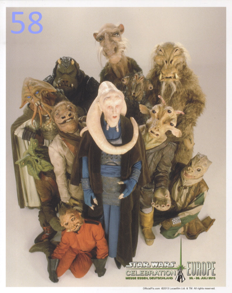 58 - Jabba's Alien Group Celebration Blank 8"x10" Photo
